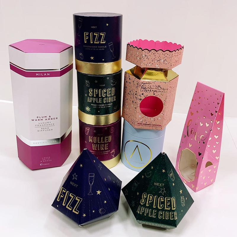 哈尔滨化妆品包装盒、异形包装盒、异形礼盒、异形纸盒定制印刷